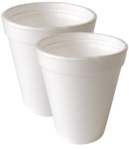 Vaso de icopor