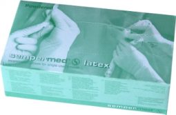 Guantes de exámen látex