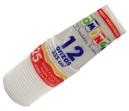 Vaso plástico 12 oz Domingo referencia 9120