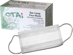 Tapaboca blanco de tres pliegues referencia 9210