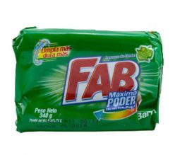 Jabón en barra Fab limón referencia 3020