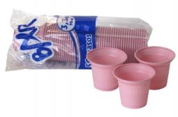 Vaso plástico 3,3 oz policolor Bar referencia 9161