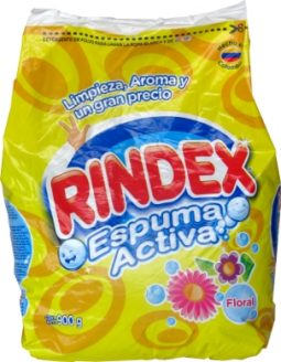 Detergente en polvo Rindex Floral 900 g referencia 3049