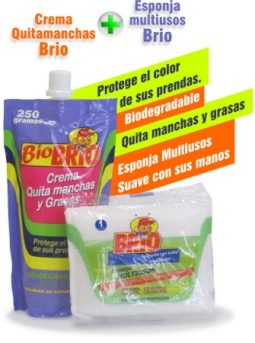 Crema quitamanchas + Esponja multiusos