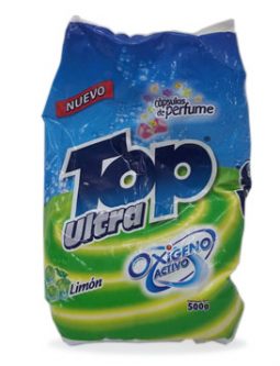 Detergente en polvo Top Ultra 500 g referencia 3019