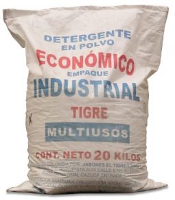 Detergente en polvo 20 kilos industrial Tigresa referencia 3135