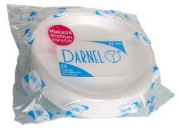 Plato espumado 23 cm Darnell referencia 9157