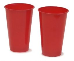 Vaso rojo Rumba 12oz