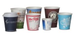 Vasos papel cartón personalizados