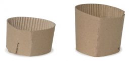 Aislantes de calor para vasos de papel cartón