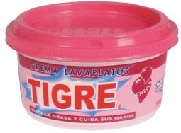 Crema lavaloza Tigre chicle 500 g Referencia 3059