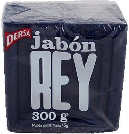 Jabón en barra azul Rey 300 g referencia 3064