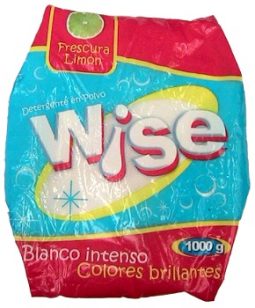 Detergente en polvo Wise limón 500 g referencia 3083