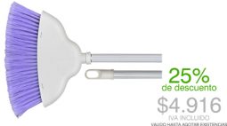 Promoción escoba blanda tipo Caracas referencia 6029