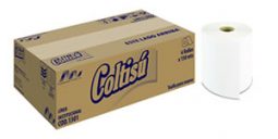 Toalla mano blanca hoja doble rollo 150 m referencia 8051