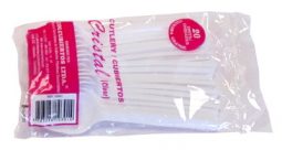 Cuchara plástica blanca grande referencia 9162