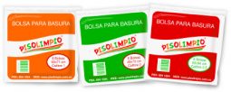 Paquete de 6 bolsas para la basura Pisolimpio