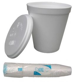 Contenedor espumado 24 oz tapa de espumado Ajover referencia 9154
