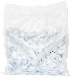 Cuchara bebé blanca paquete x 500 Cristal referencia 9173