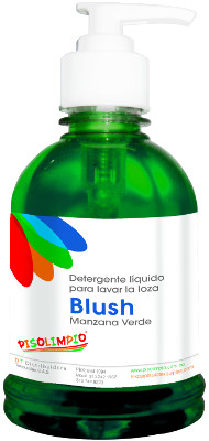 Lava loza líquido manzana verde 290 cc válvula dosificadora Blush - Pisolimpio